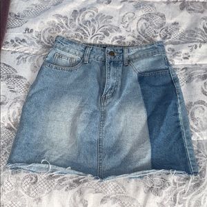 Jean skirt